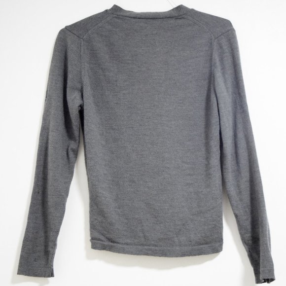 GIORGIOLINI OF ITALY Italian Extra Fine Merino Wool V-neck Cardigan | Size M - Picture 5 of 9